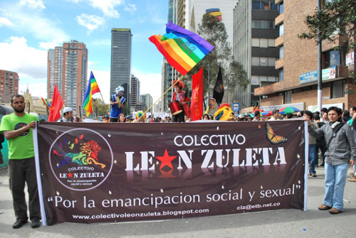 Marcha LGBTI Leon Zuleta