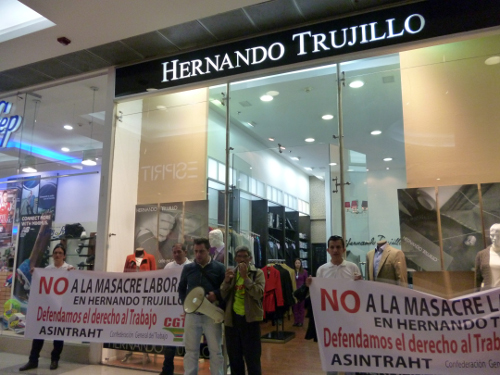 Trabajadores de Hernando Trujillo