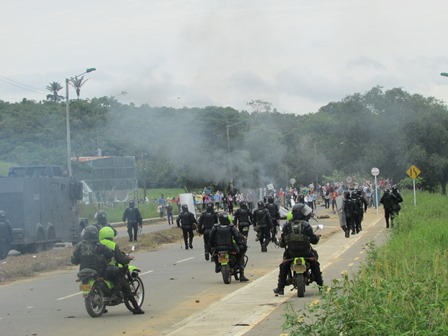 Protesta en el Caqueta 2013-1