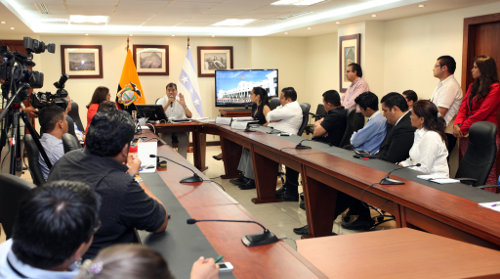 Conversatorio del presidente Rafael Correa, con medios de comunicación ecuatorianos