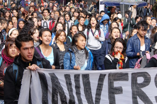 Marcha estudiantil 2011