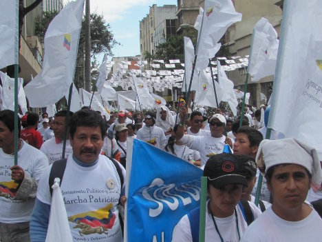 marcha por la paz