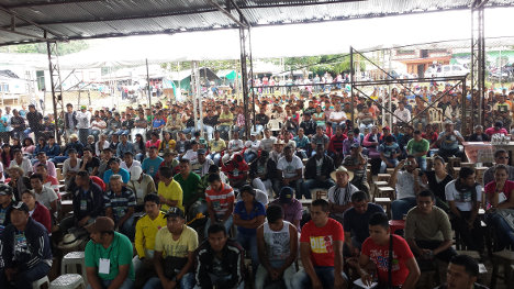 Encuentro Nacional Cocalero en el Patia