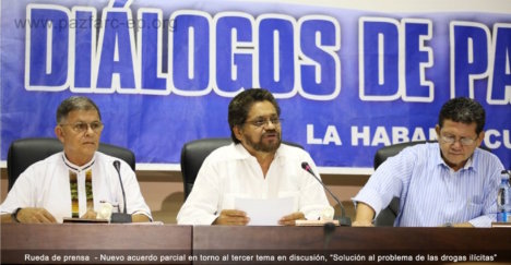 Delegados de las FARC en dialogos de La Habana 15