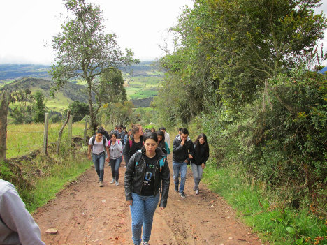 Ruta turistica rural Ciudad Bolivar