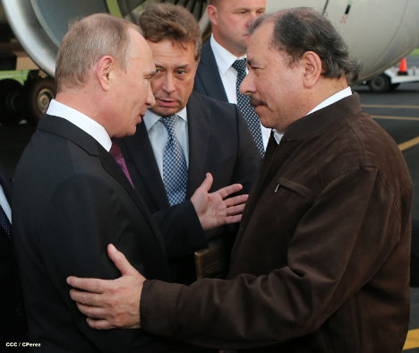 Daniel Otega Saluda a Vladimir Putin 3