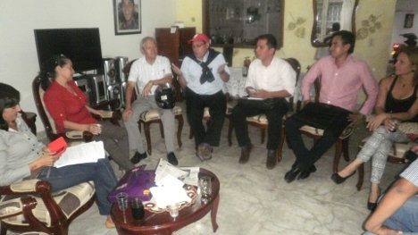 Reunión de dirigentes comunista del Tolima