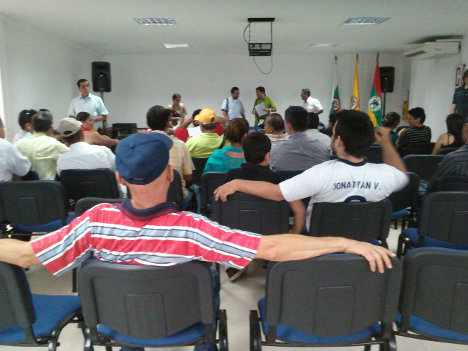Reunion sindical y social