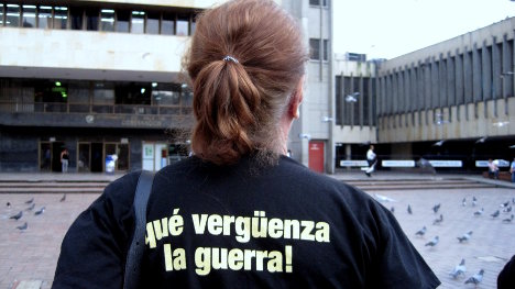Mujer contra la guerra