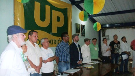 Asamblea Union Patriotica UP en Cali mayo 2015