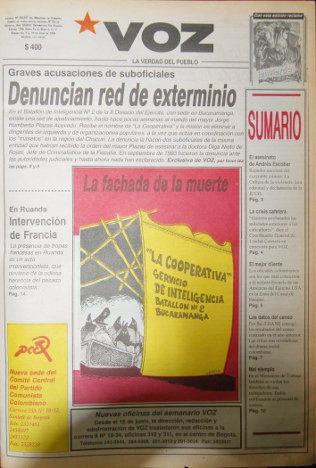 Portada VOZ 1796 de 1994-1