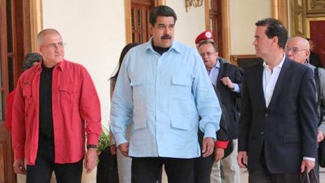 Nicolas maduro- Frank Pearl y Antonio Garcia