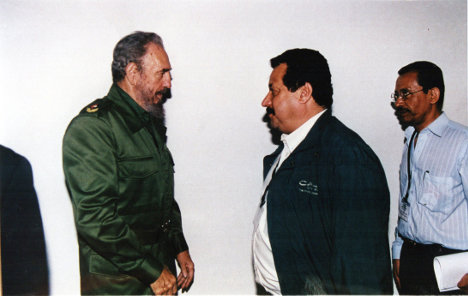 Fidel Castro, Carlos Lozano G y Miguel A Caro