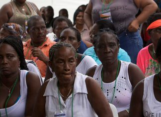 Mujeres chocoanas contra el feminicidio