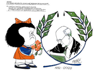 La pluma de Quino, una reflexión gráfica