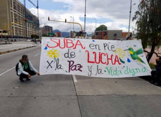 Suba sin miedo: Organización popular como resistencia