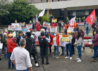 Profesores bogotanos se declaran en desobediencia civil