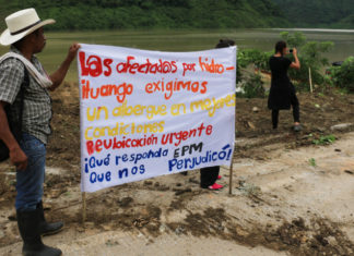 ¡Agua sí, represas no!