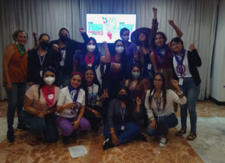 Las jóvenes en el movimiento internacionalista de mujeres