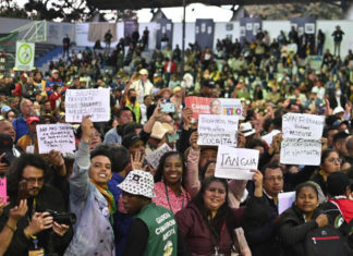 Histórico encuentro del campesinado