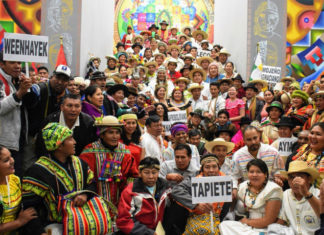 Fiesta boliviana en Bogotá
