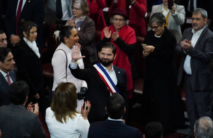 Rendicion de cuentas Boric