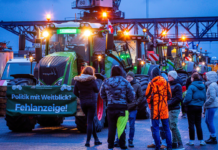 Cuando los tractores se convierten en trincheras